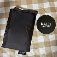 未使用 カルディ ブラック エコバッグ KALDI
