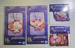 ワンピース　ONEPIECE 一番くじ　ステッカー　ラバーマスコット　キーホルダ