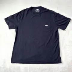 ボール 半袖Tシャツ 黒 5L 胸ポケット ロゴ 大きいサイズ　大きめ