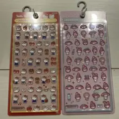 国内正規品　ハローキティ・マイメロディ ボンボンドロップシールmini