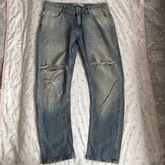 ZARA (USA08)ダメージデニム レディース