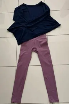 美品　TIGORA ヨガウェア 上下セット　MLサイズ