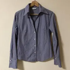 Paul Smith ストライプ 長袖シャツ スキッパー
