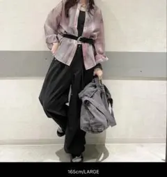 ジーナシス　シアーシャツ　Lサイズ　 長袖　タグ付き　JEANASISのサムネイル