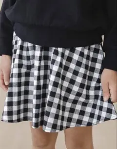 【新品 100cm】ブランシェス ギンガムチェック スカート