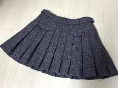 平成レトロ　バーバリー　ツイード　ミニスカート　フェアリーグランジ　y2k