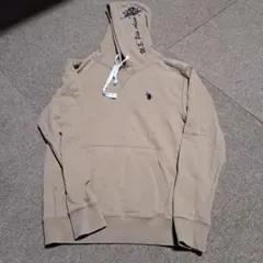 U.S. Polo Assn. ベージュか茶 フード付きパーカーのサムネイル