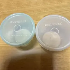 昭和レトロ　キリンオレンジ　タッパー　2個セット