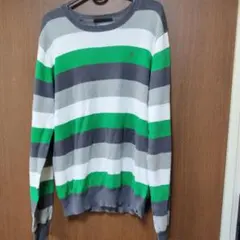 Hurley Mサイズ ストライプニットセーターのサムネイル