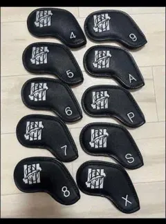 ★即発送★マルボンゴルフ Malbon アイアンカバー10個 マルボンマグネット