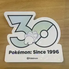 ぴ*よ様 Pokémon 30周年記念ステッカー ポケモン イッカネズミ - メルカリ