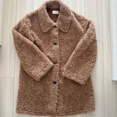 美品‼️韓国　ボアジャケット　モコモコアウター