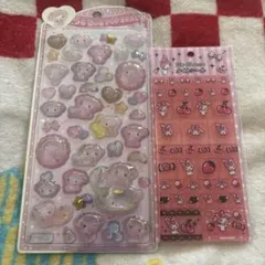 【正規品】うるちゅる　タイルシール　マイメロディ