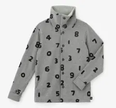 SOUSOU ルコックスポルティフ　ネックウォームカーディガン　グレー