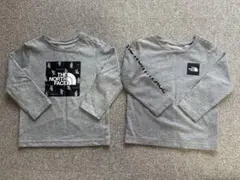 ノースフェイスキッズロンT 2枚まとめ売り　90