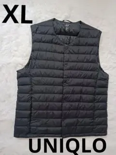 UNIQLOユニクロ　ブラック ウルトラライトダウンベスト　XL