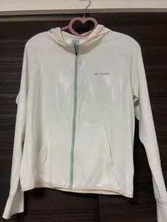 Columbia ジップアップパーカー ホワイト 120のサムネイル