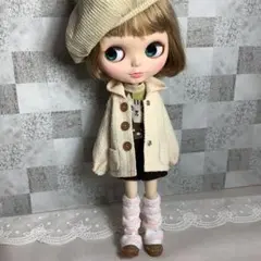ブライスアウトフィット♡縦畝ニット/エクルベージュJK＆ショートパンツ