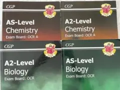 送料無料 A2 AS Biology Chemistry 4冊セット