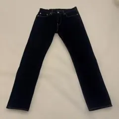 【美品】 W32 L32リーバイス 502 ダークブル 濃紺 デニム ジーンズ