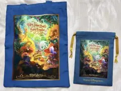 ファンタジースプリングス　ティンカーベル　トートバッグ&巾着