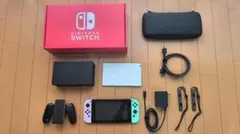 【美品】2024年購入 完動品Switchセット。ドックカバー/ケース付。