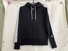 Champion　チャンピオン　黒　ロゴ　ジャージ　パーカー　新品　M
