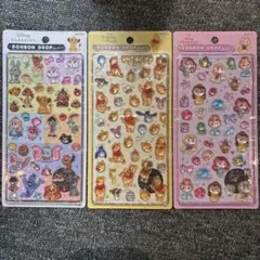 正規品 ディズニー ボンボンドロップシール クラシック プーさん プリンセス
