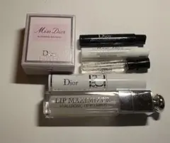【Dior】香水試供品 ポーチマキシマイザースマホリングピンブローチ等セット