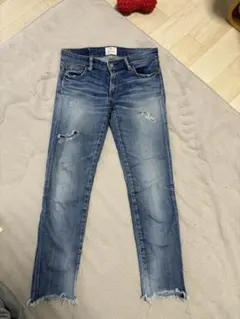 アングリッド ダメージ加工 スキニーデニム