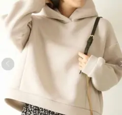 スピックアンドスパン Spick&Span ダンボールフーディー パーカー