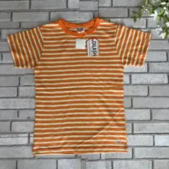 DILASH ボーダー Tシャツ オレンジ 140cm新品タグ付のサムネイル