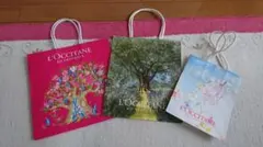 ロクシタン L'OCCITANE 紙袋 3枚セット