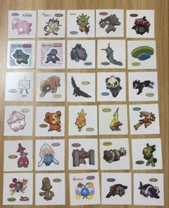 ポケモン ポケモンシール ポケモンパン 30枚セット