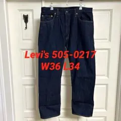 LEVI'S 復刻 リーバイス LVC 505 デニム ジーンズ W36のサムネイル