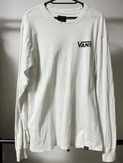 VANS ロングスリーブTシャツ M ホワイト