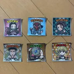 鬼滅の刃マンシール　6枚セット