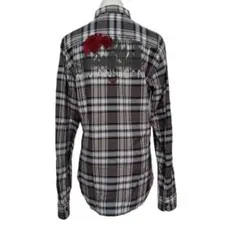 【訳あり】AJ ARMANI JEANS アルマーニジーンズ シャツ 背面ロゴのサムネイル