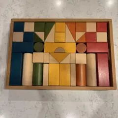 ボーネルンド オリジナル積み木 カラー 蓋なし おもちゃ ブロック