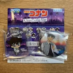 名探偵コナン セガラッキーくじ 缶バッジ 工藤新一