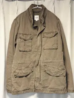 OLD GAP ミリタリージャケット フィールド M ベージュ