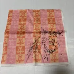 キャシー中島 サイン入り ハンカチ