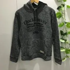 新品 クロッシー 裏ボアロゴパーカー グレー 170 レディースM相当のサムネイル