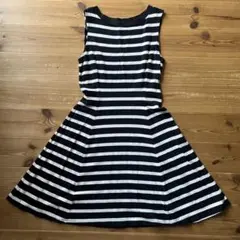 ユニクロ　ボーダーワンピース　M