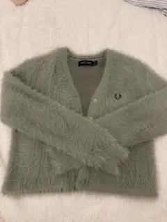 FRED PERRY × Ray BEAMS 別注 シャギーカーディガン