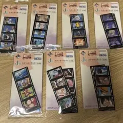 ワンピース　一番くじ　ドラマJ賞　ステッカーセット　7種　セミコンプリートセット