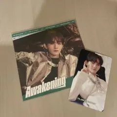 田島将吾　Awakening 初回Bアザージャケット・BTC W会員トレカセット