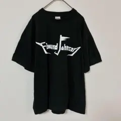 プリントスター　Tシャツ　メンズL　黒色　プリント　綿100％