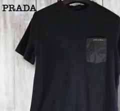 PRADA プラダ ポケットTシャツ ブラック　XSのサムネイル