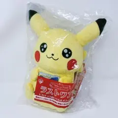 【新品】ポケモン 一番くじ ラストワン ピカチュウぬいぐるみメスver.